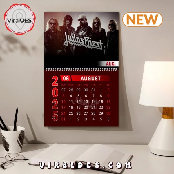 Judas Priest 2025 Happy New Year Calendar