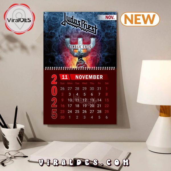 Judas Priest 2025 Happy New Year Calendar