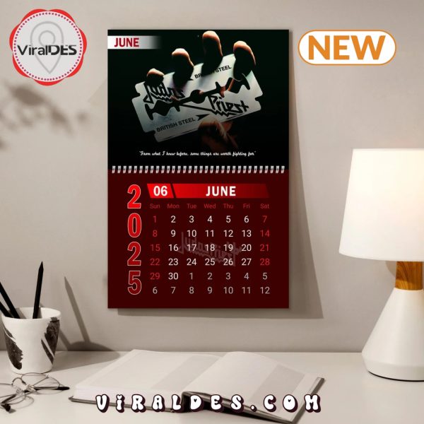 Judas Priest 2025 Happy New Year Calendar