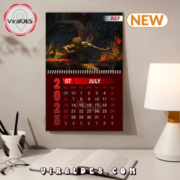 Judas Priest 2025 Happy New Year Calendar