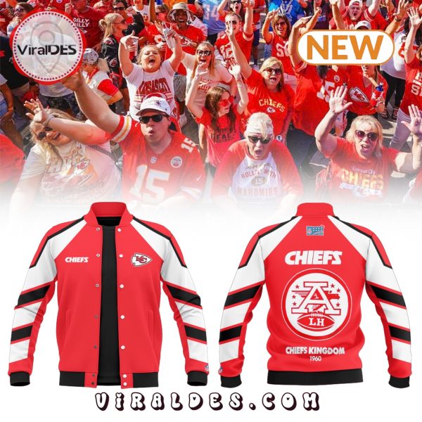 Kansas City Chiefs 2024 NFL Baseball Jacket