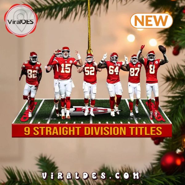 Kansas City Chiefs 9 Straight Winners Ornaments