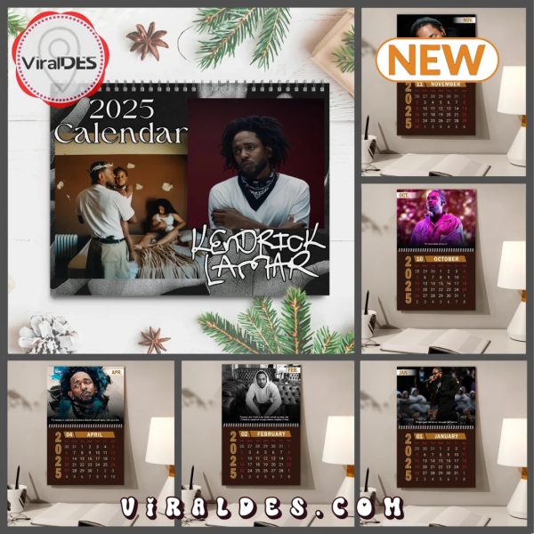 Kendrick Lamar 2025 Happy New Year Calendar