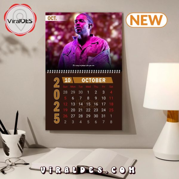 Kendrick Lamar 2025 Happy New Year Calendar