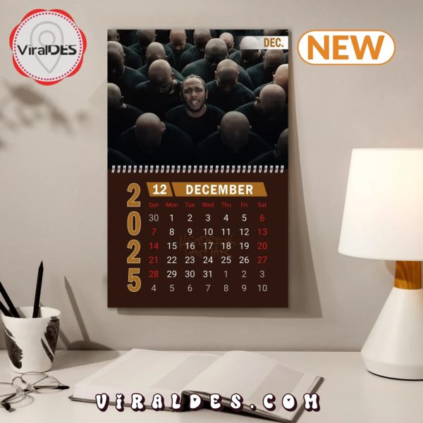 Kendrick Lamar 2025 Happy New Year Calendar