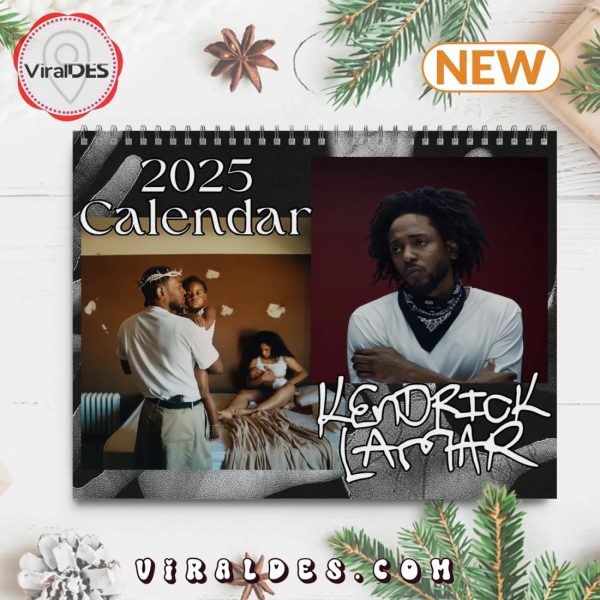 Kendrick Lamar 2025 Happy New Year Calendar