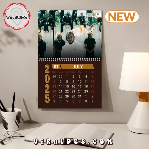 Kendrick Lamar 2025 Happy New Year Calendar