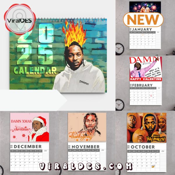 Kendrick Lamar 2025 New Year Gifts Calendar