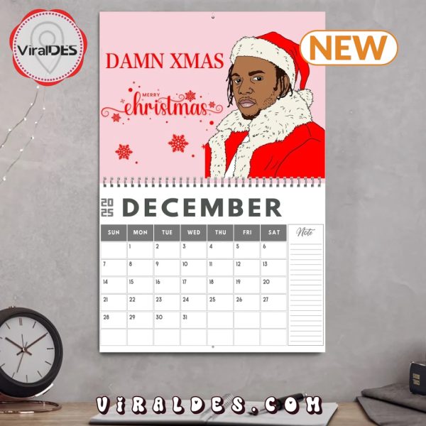 Kendrick Lamar 2025 New Year Gifts Calendar