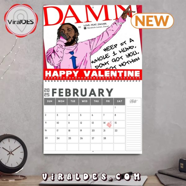 Kendrick Lamar 2025 New Year Gifts Calendar