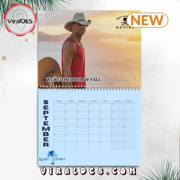 Kenny Chesney 2025 Happy New Year Calendar