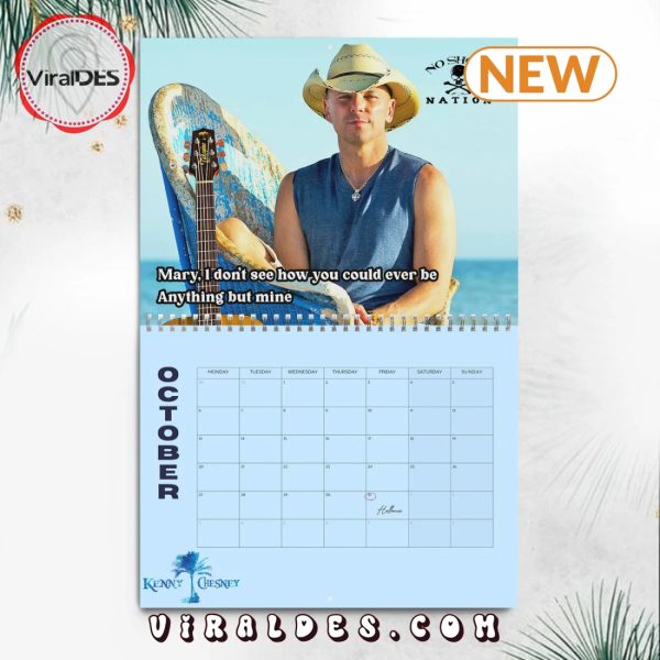 Kenny Chesney 2025 Happy New Year Calendar