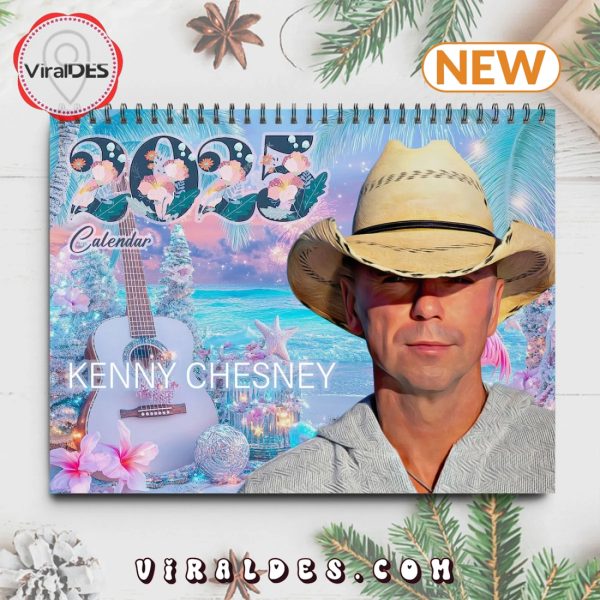 Kenny Chesney 2025 Happy New Year Calendar