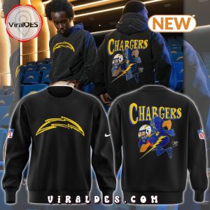 NFL Los Angeles Chargers Black Sweatshirt