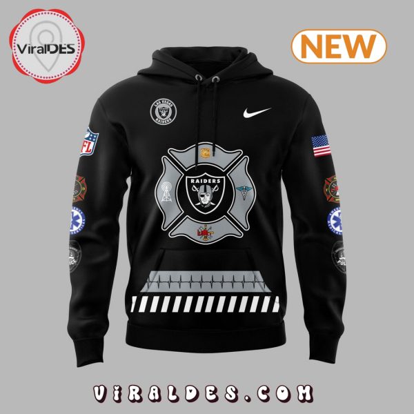 Las Vegas Raiders Nike 2024 First Responders Hoodie