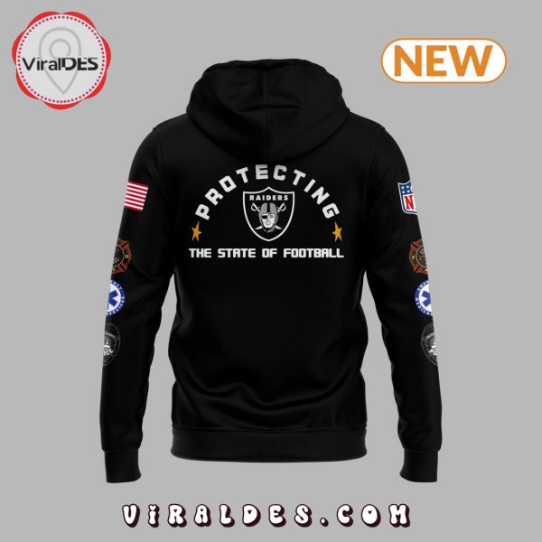 Las Vegas Raiders Nike 2024 First Responders Hoodie