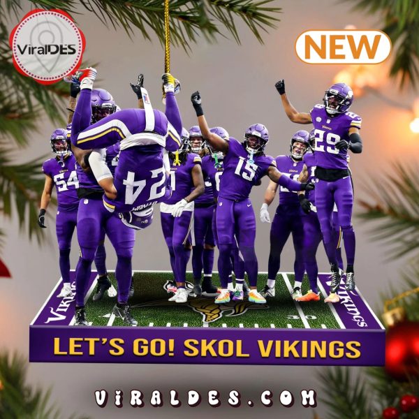 Let’s Go! Skol Vikings Ornaments