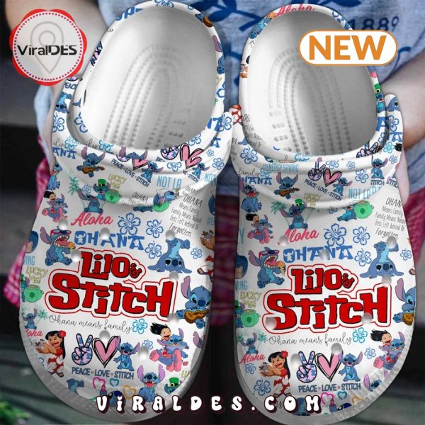 Lilo & Stitch Crocs Clogs Shoes