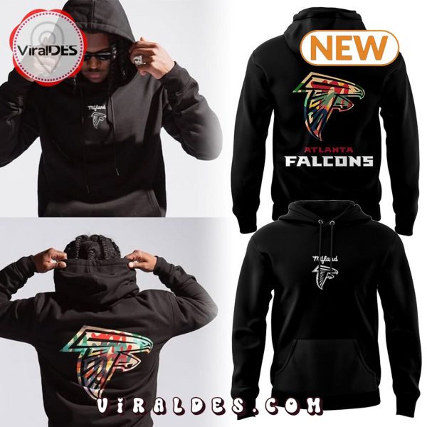 Limited Edition Atlanta Falcons x Mifland Black Hoodie