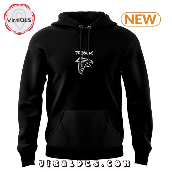 Limited Edition Atlanta Falcons x Mifland Black Hoodie