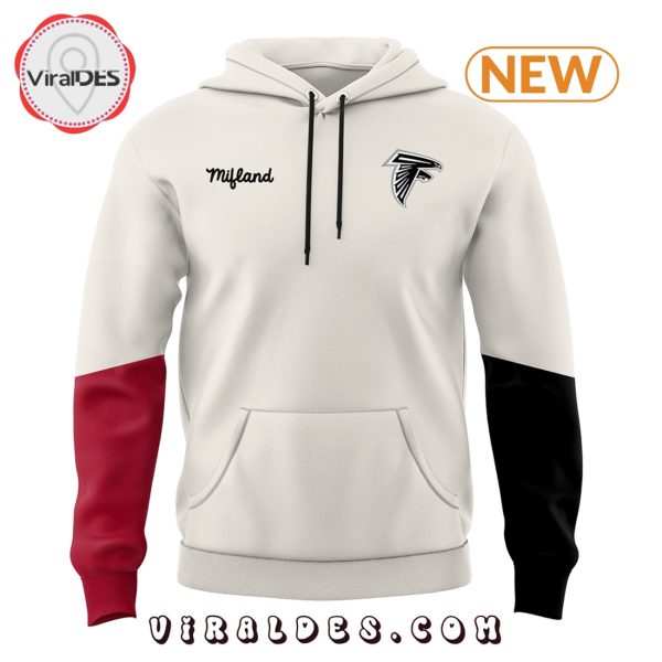 Limited Edition Atlanta Falcons x Mifland White Hoodie