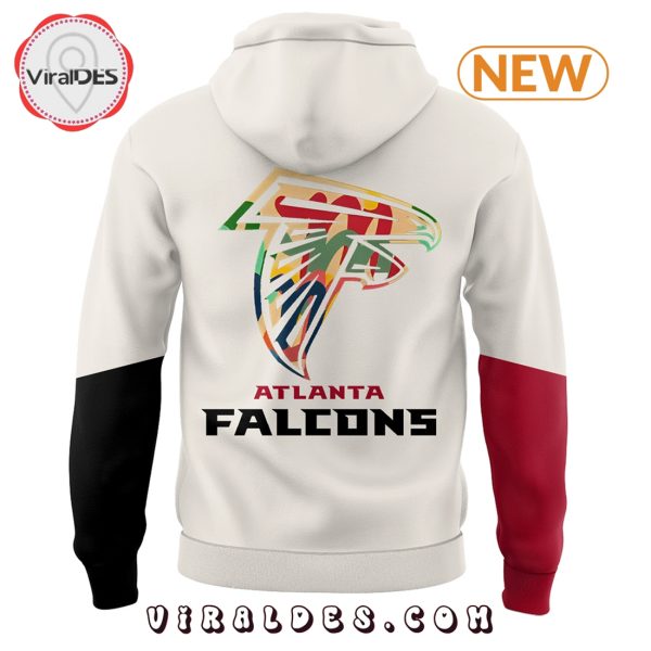 Limited Edition Atlanta Falcons x Mifland White Hoodie