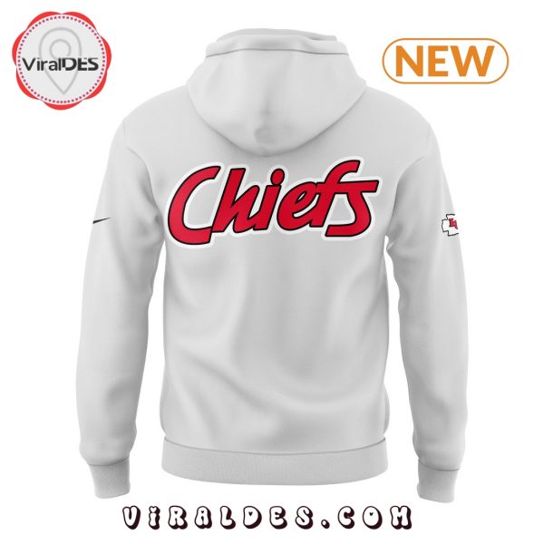 Limited Edition Kansas City Chiefs White Hoodie, Jogger, Cap