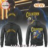 Los Angeles Chargers Navy Cold Hoodie, Jogger, Cap