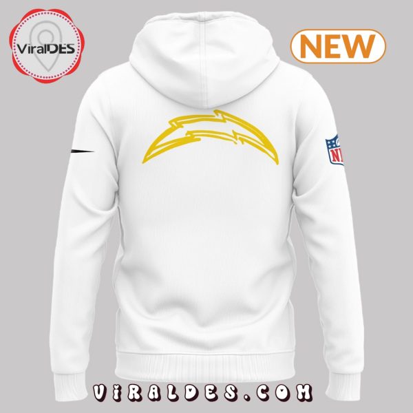 Los Angeles Chargers City Made White Hoodie, Jogger, Cap