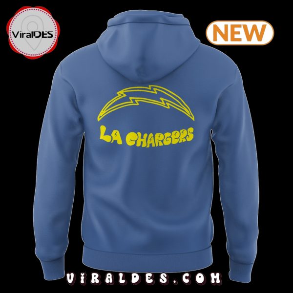 Los Angeles Chargers Navy Cold Hoodie, Jogger, Cap