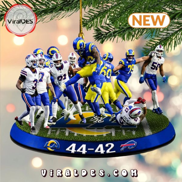 Los Angeles Rams Football Ornaments