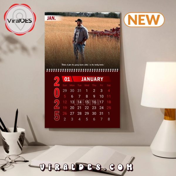 Luke Bryan 2025 Happy New Year Calendar