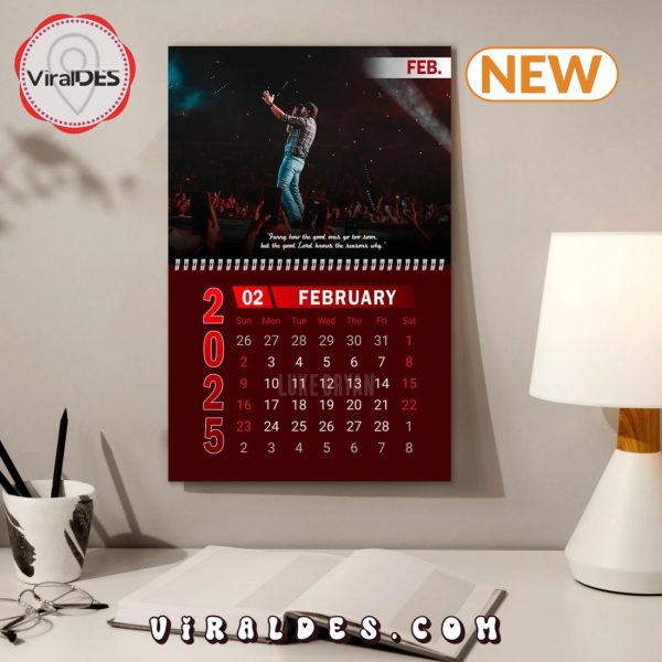 Luke Bryan 2025 Happy New Year Calendar