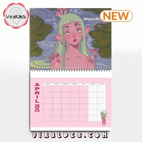 Melanie Martinez 2025 Happy New Year Calendar