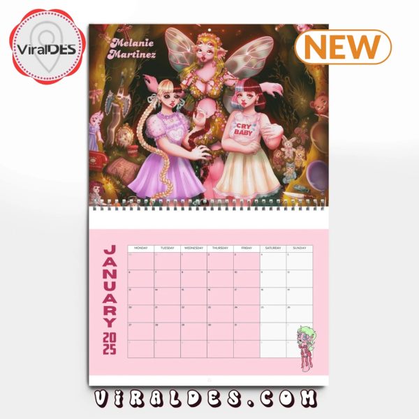 Melanie Martinez 2025 Happy New Year Calendar