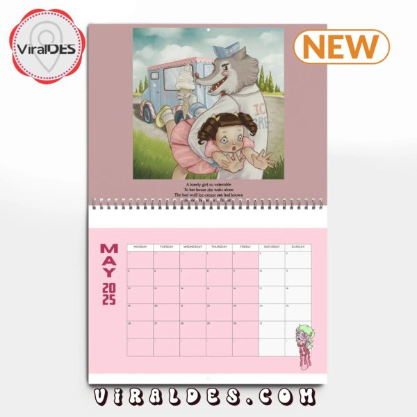 Melanie Martinez 2025 Happy New Year Calendar