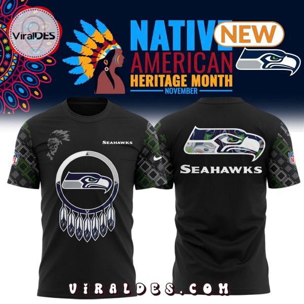 Men’s Seattle Seahawks Nike 2024 Heritage Month Shirt