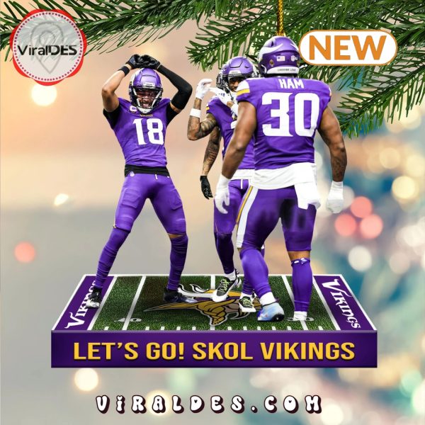 Minnesota Vikings C. J. Ham Ornaments