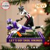 Minnesota Vikings Justin Jefferson Ornaments