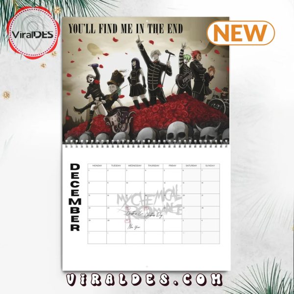 My Chemical Romance 2025 Happy New Year Calendar