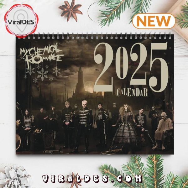 My Chemical Romance 2025 Happy New Year Calendar