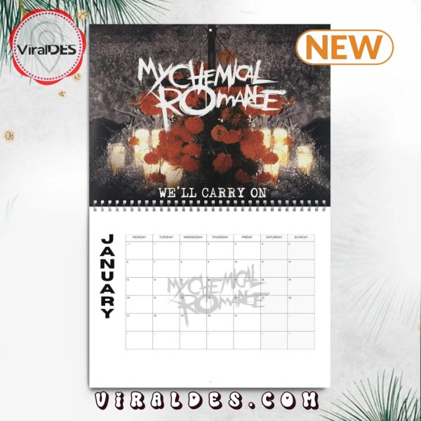 My Chemical Romance 2025 Happy New Year Calendar