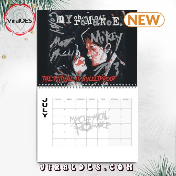 My Chemical Romance 2025 Happy New Year Calendar