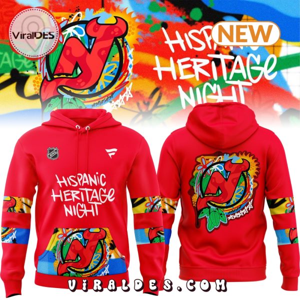 New Jersey Devils Hispanic Heritage Night Red Hoodie