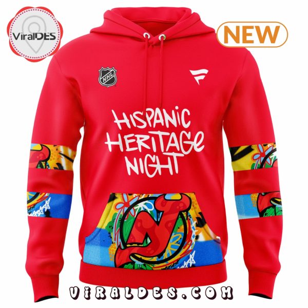 New Jersey Devils Hispanic Heritage Night Red Hoodie