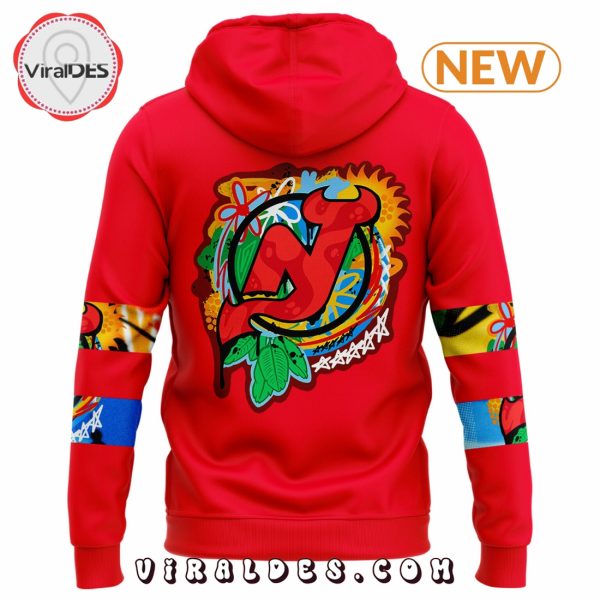 New Jersey Devils Hispanic Heritage Night Red Hoodie