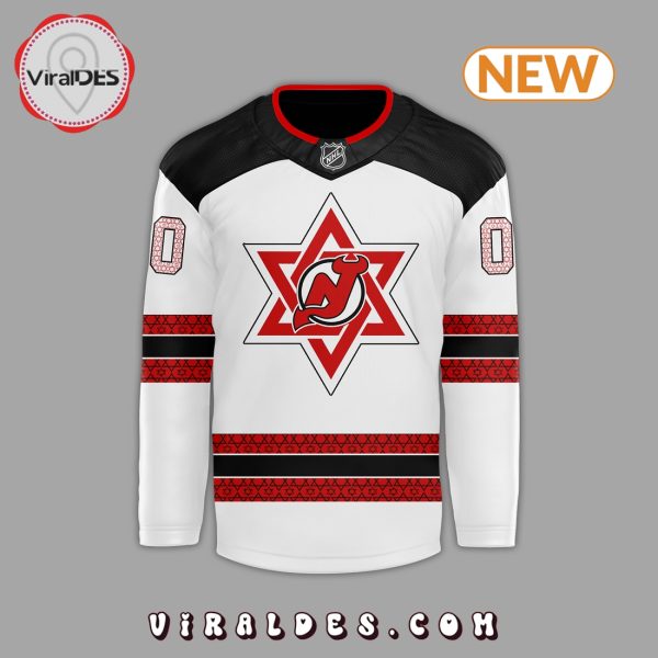 New Jersey Devils Jewish Heritage Night 2024 Hockey Jersey