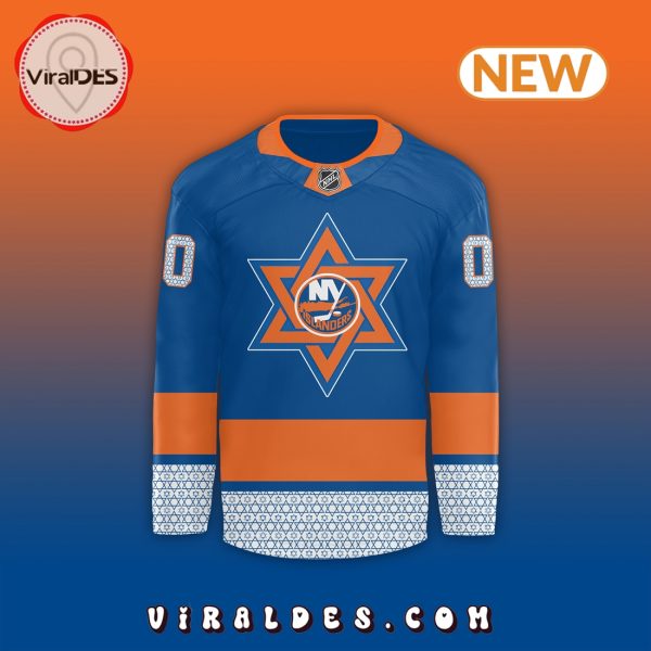 New York Islanders 2024 Jewish Heritage Night Hockey Jersey