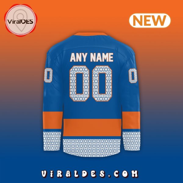 New York Islanders 2024 Jewish Heritage Night Hockey Jersey