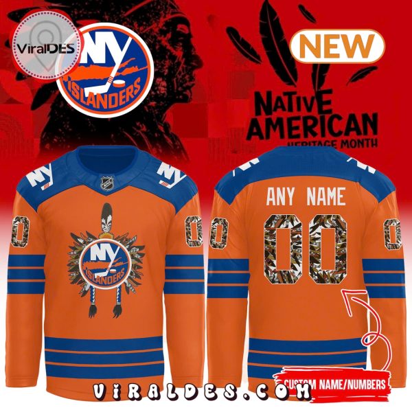 New York Islanders 2024 Native American Hockey Jersey